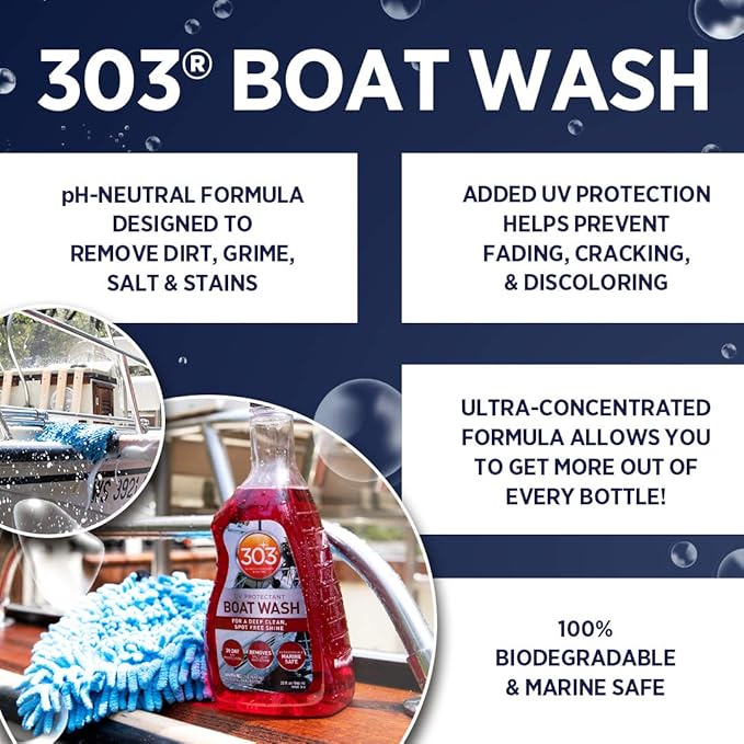 303 Boat Wash with UV Protection