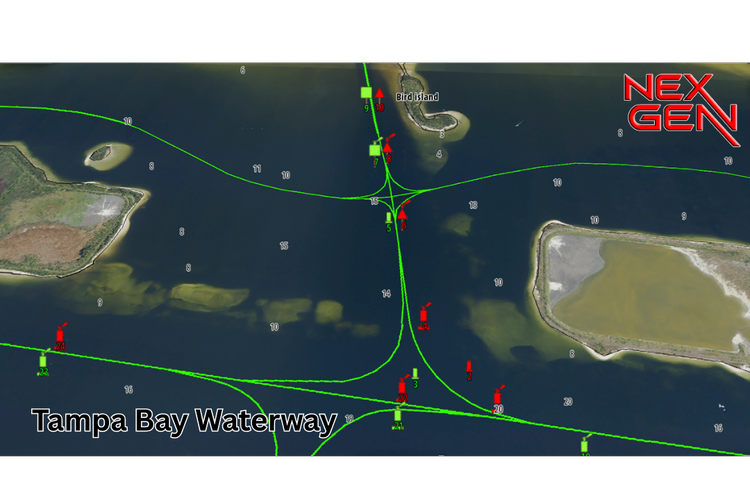 CMOR NEXTGEN West Florida V3 3D Relief Shading Card (SIMRAD/Lowrance/VesselView)