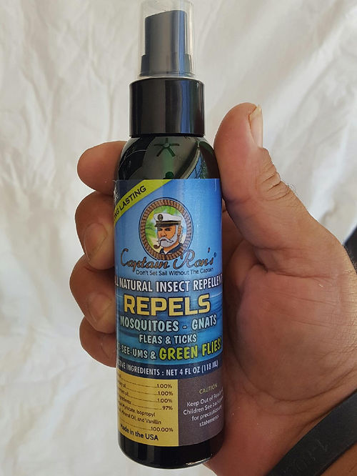 CAPTAIN RON'S ALL-NATURAL INSECT REPELLENT
