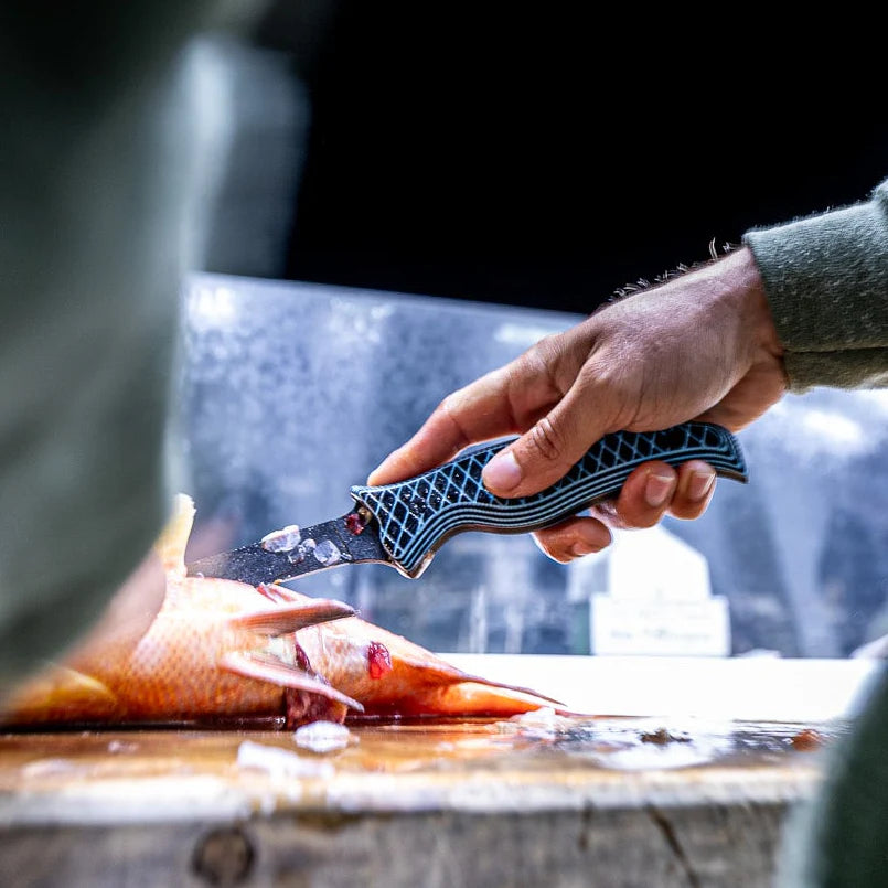 LIMITED EDITION- SORD BLACK ICE 8" FILLET KNIFE - MEDIUM FLEX