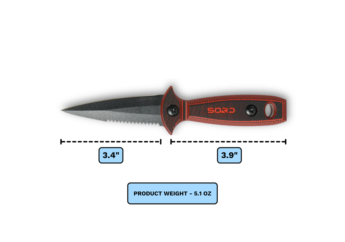 SORD 4" FREEDIVING KNIFE