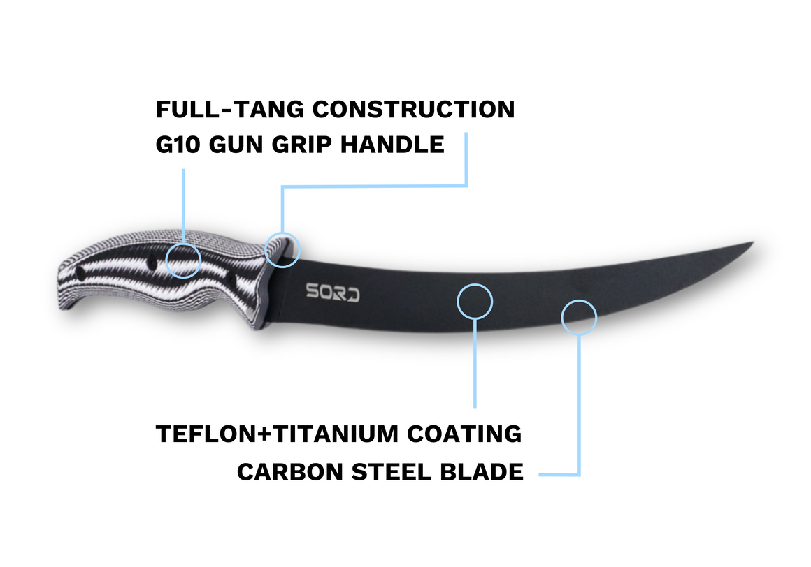 SORD 9" FILLET KNIFE - FLEXY