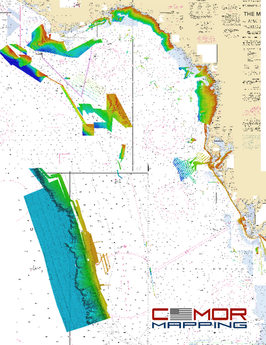 CMOR West Florida V2 3D Relief Shading Card (SIMRAD/Lowrance/VesselView)